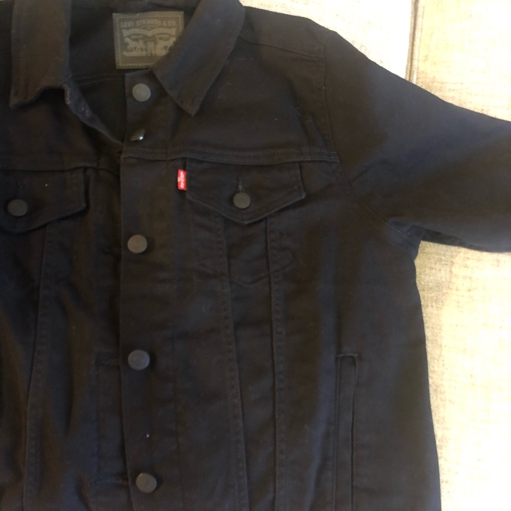 Levi’s Black Jean Jacket - image 3
